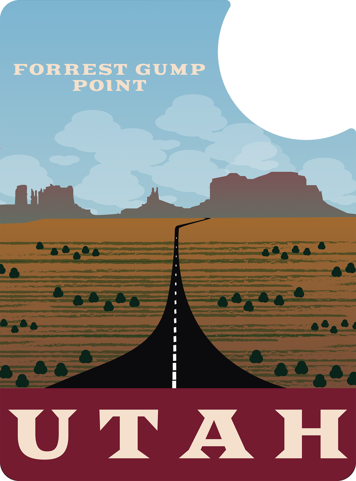 UTAH FORREST GUMP POINT