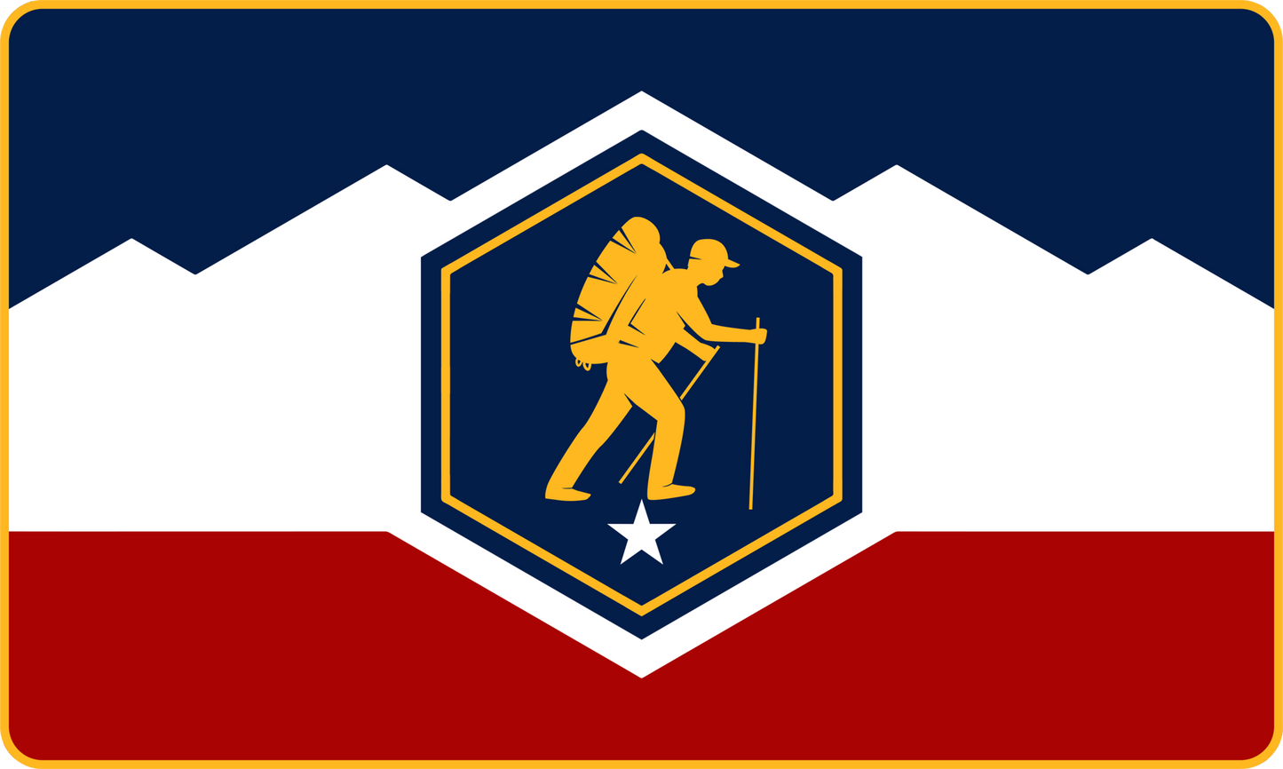 UTAH FLAG TREKKER