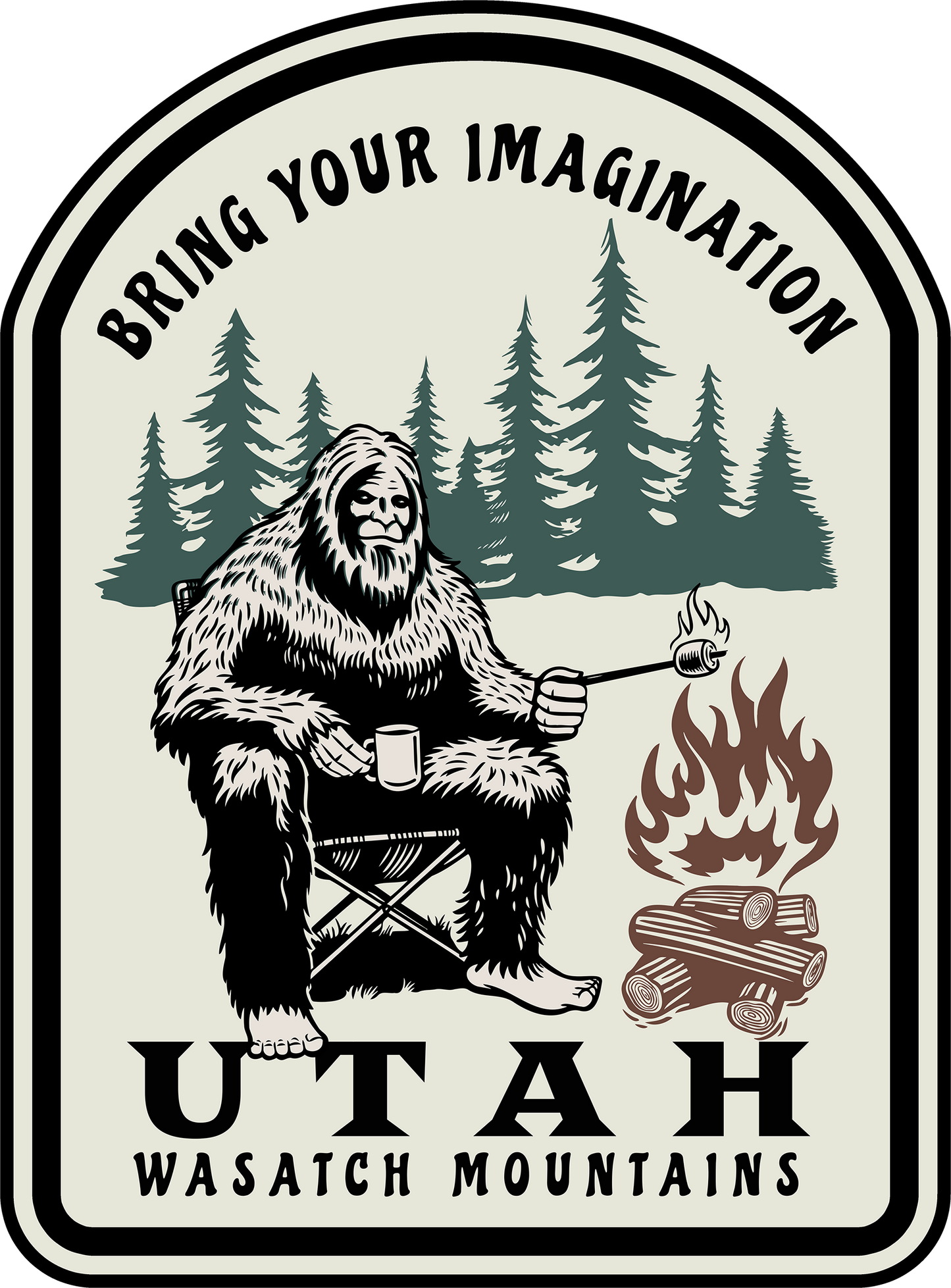 UTAH CAMPSQUATCH BRING YOUR IMAGINATION