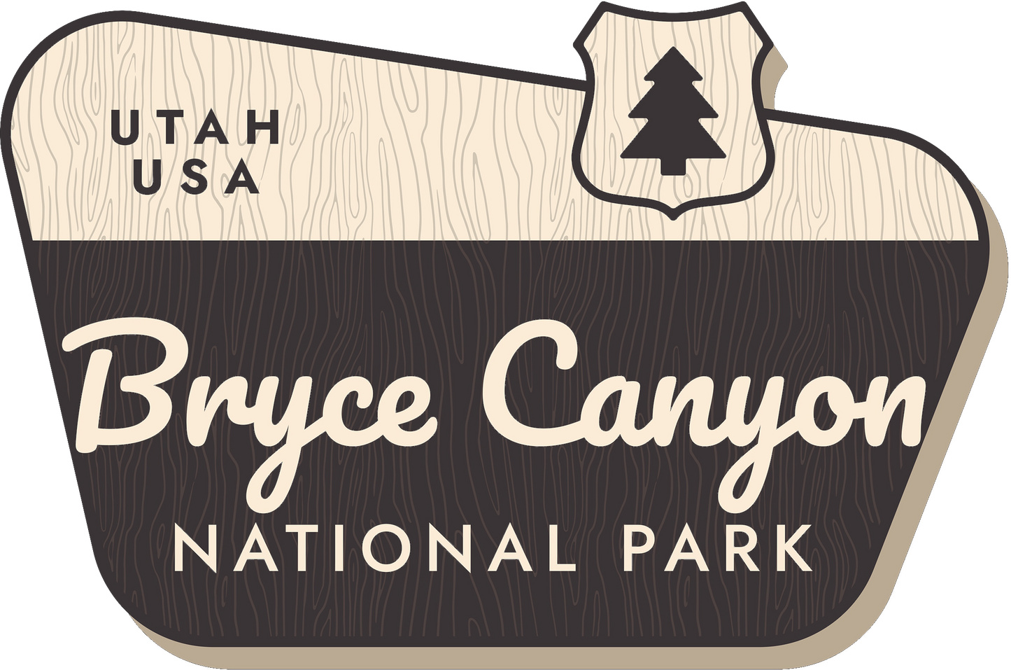 BRYCE CANYON NATIONAL PARK SIGN