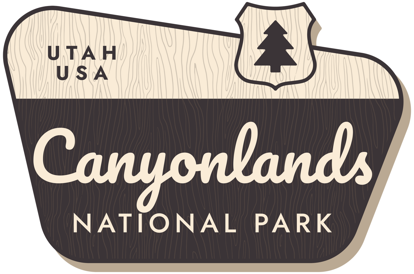 CANYONLANDS NATIONAL PARK SIGN