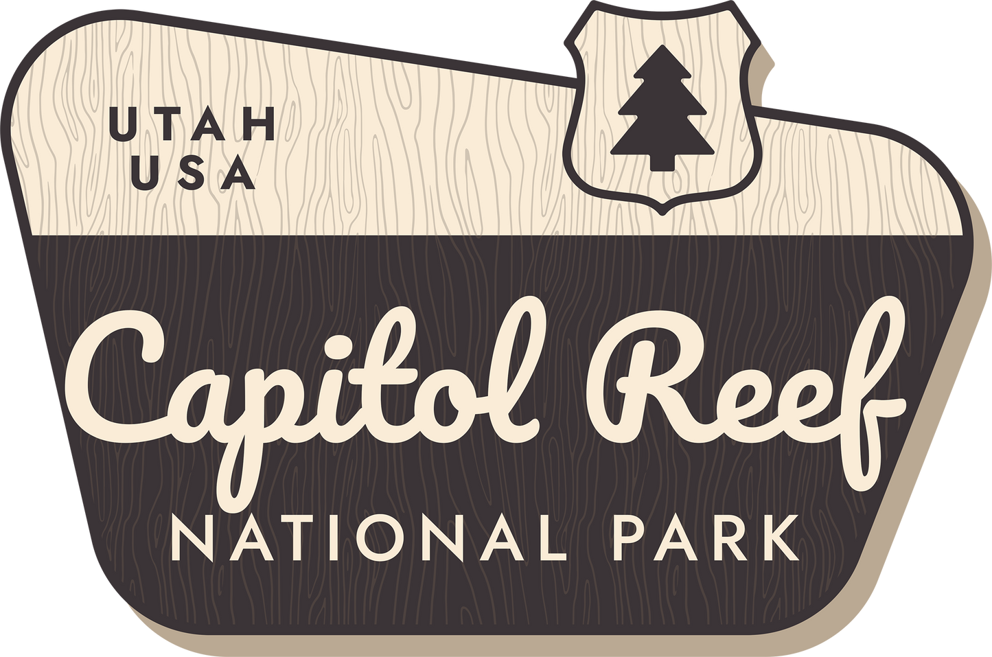CAPITOL REEF NATIONAL PARK SIGN