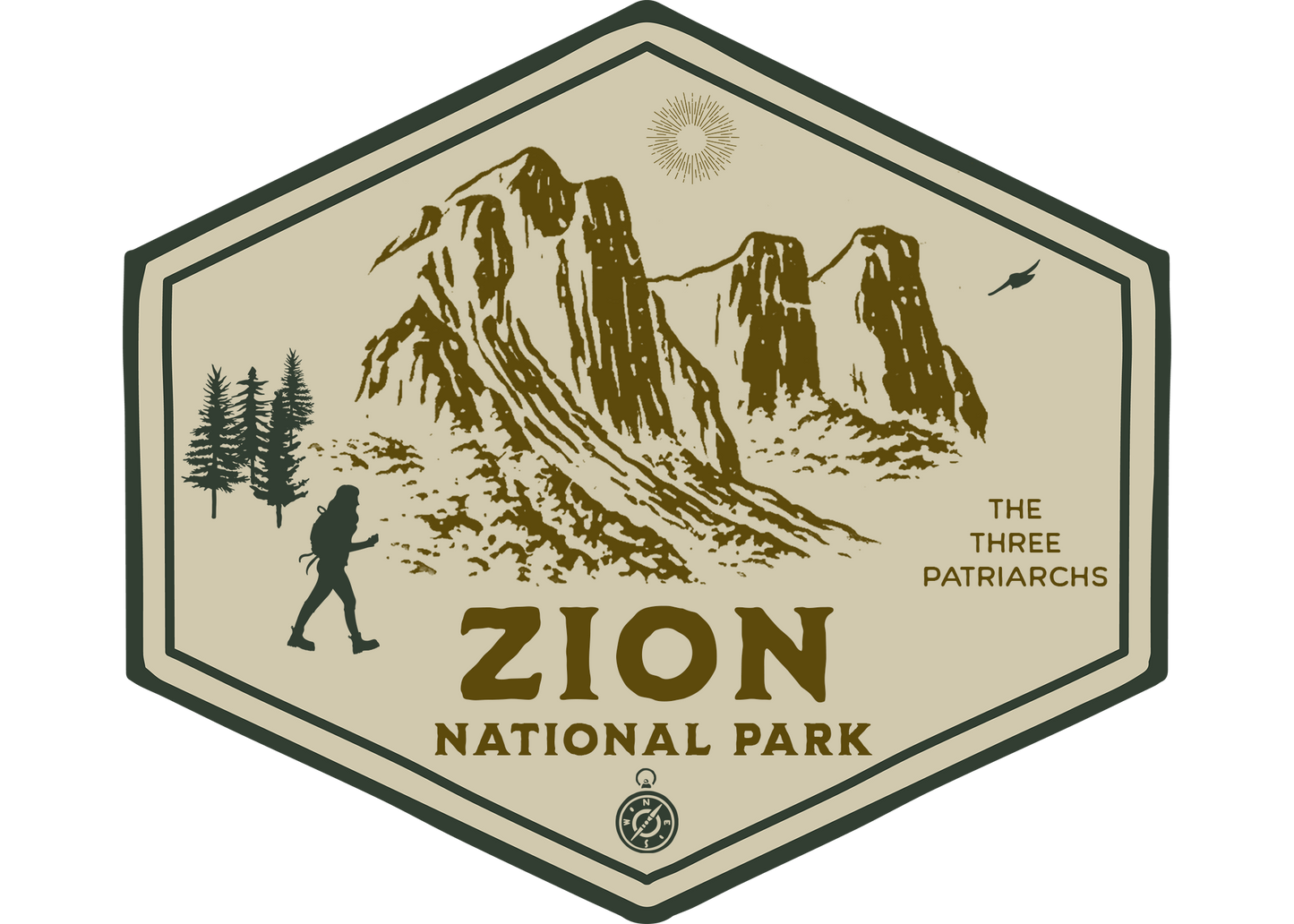 ZION NATIONAL PARK PATRIARCHS