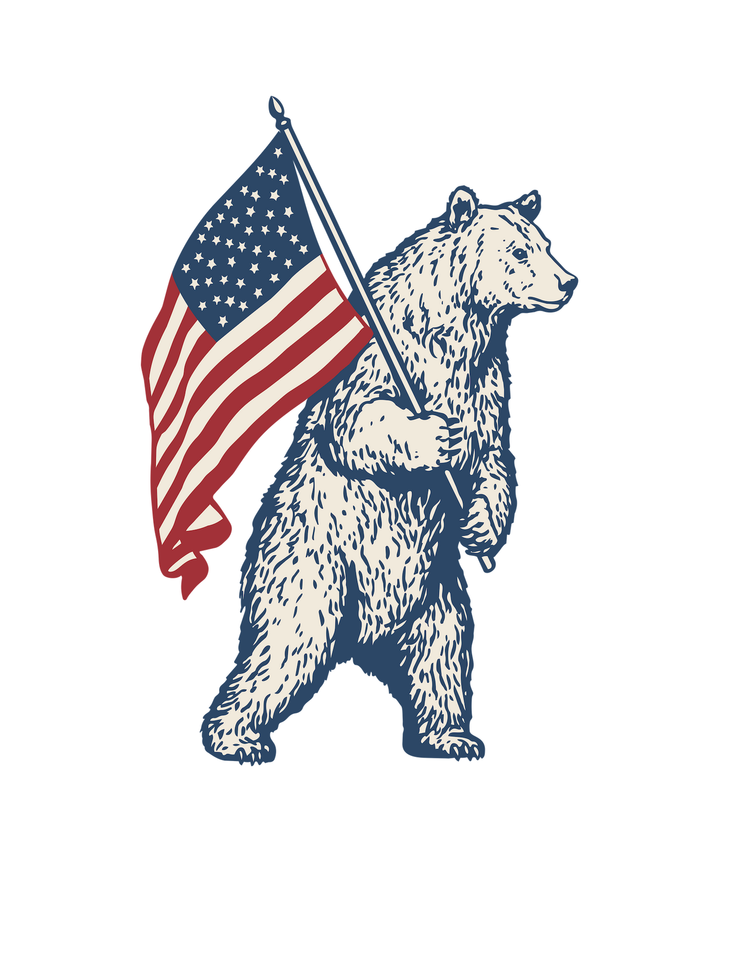 USA FLAG BEARER