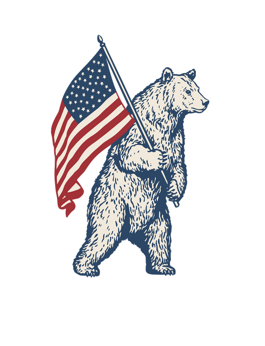 USA FLAG BEARER