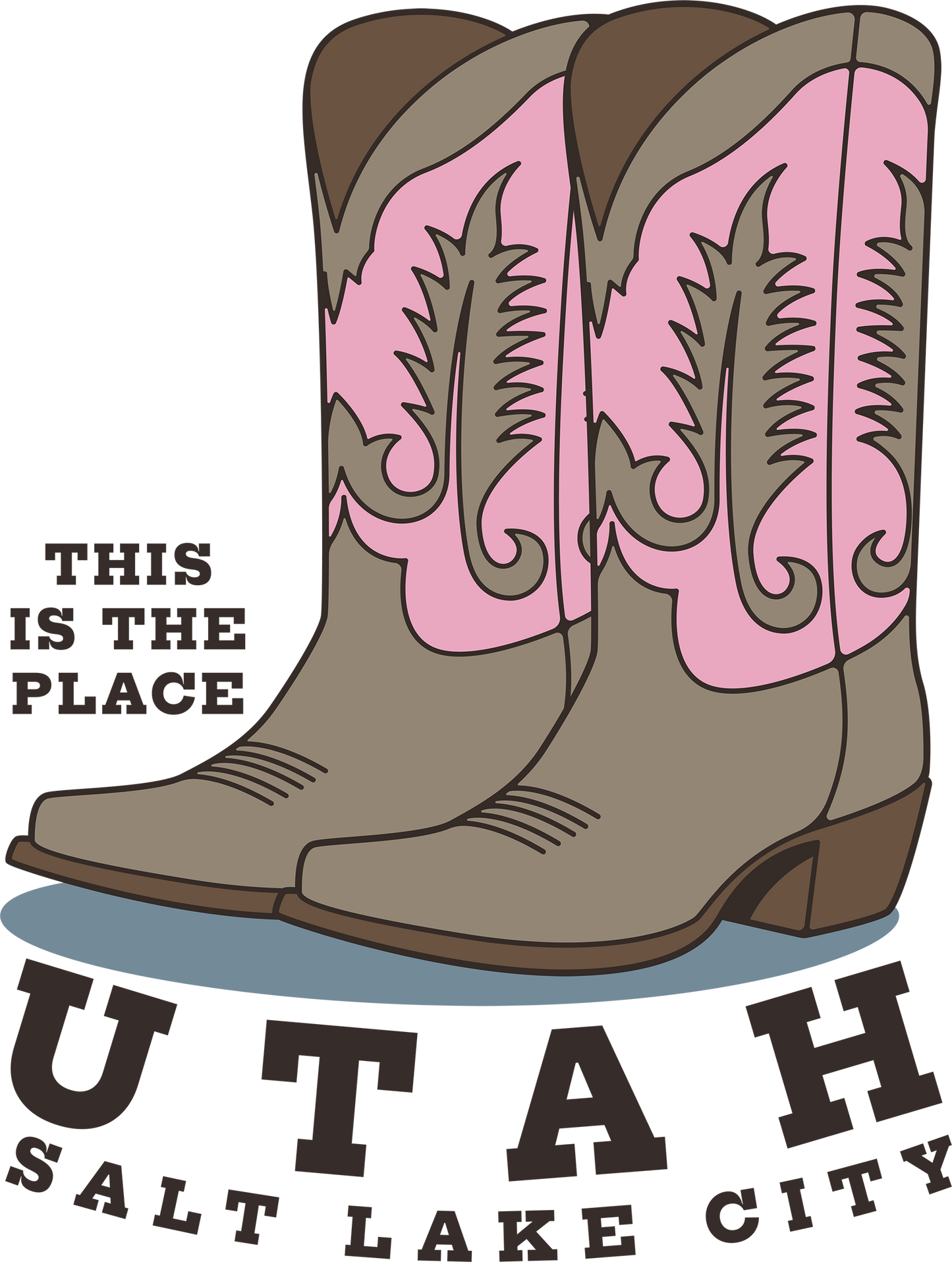 SALT LAKE PINK BOOTS