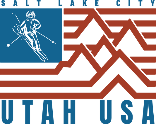 SALT LAKE SKIER FLAG