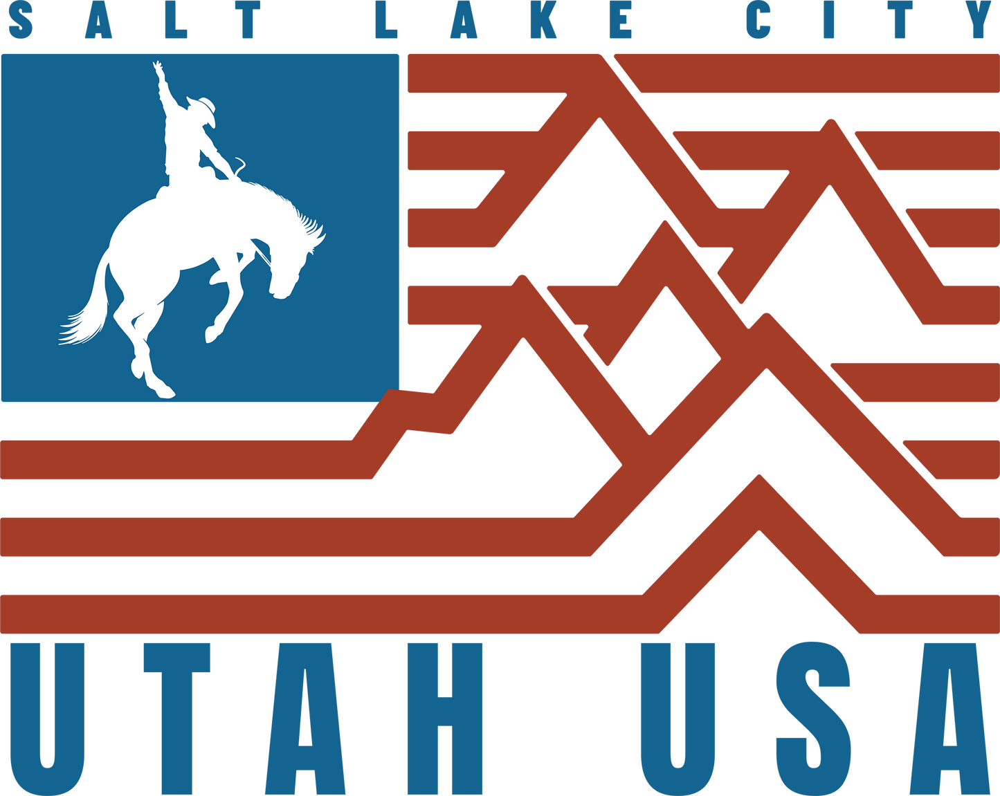 SLC BRONCO FLAG