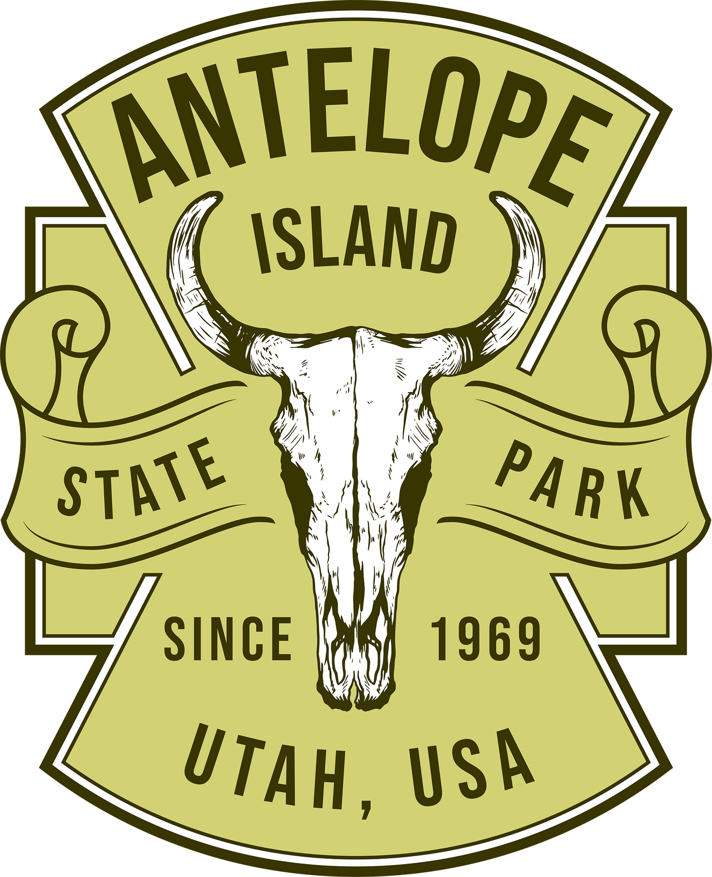 ANTELOPE ISLAND STATE PARK VINTAGE CREST