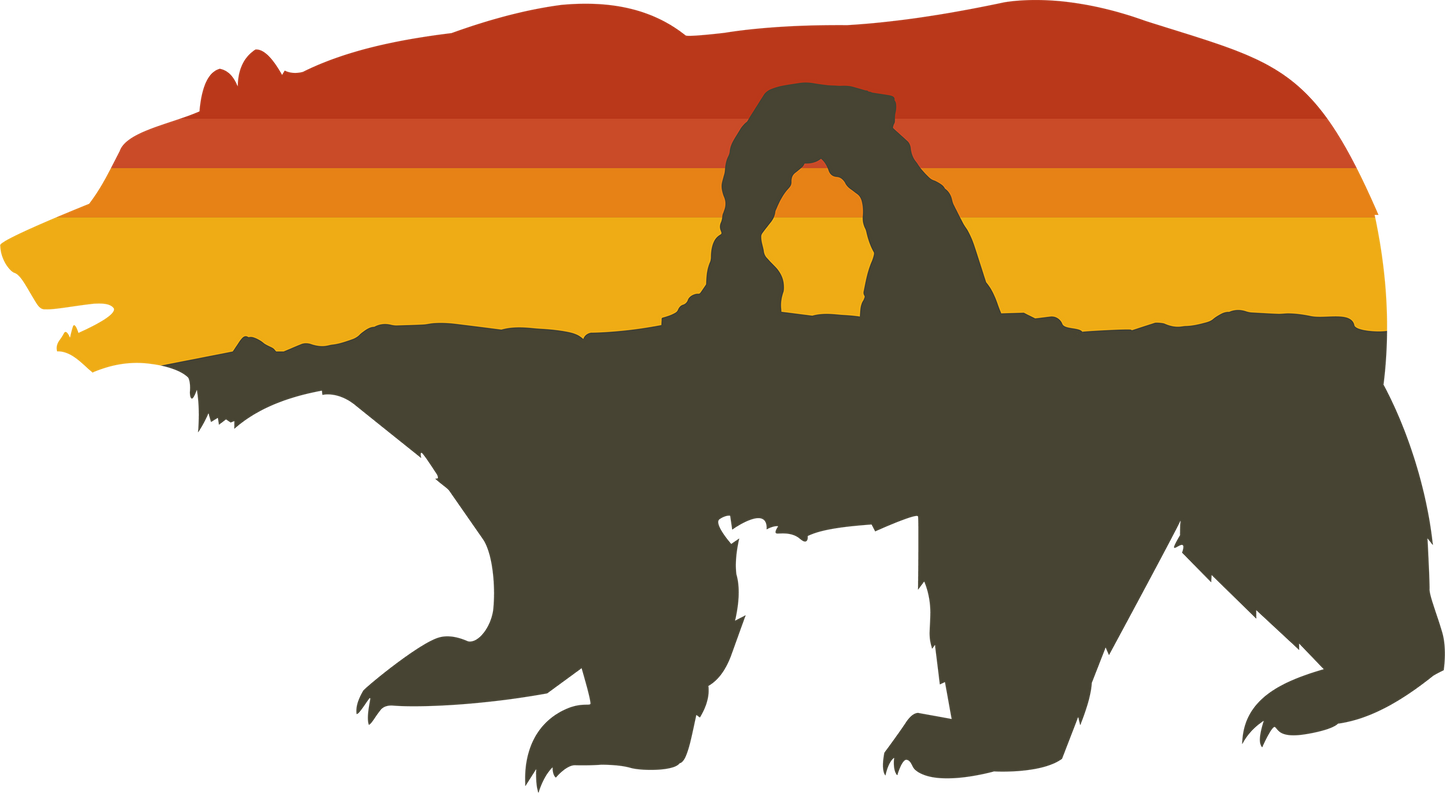 DELICATE ARCH BEAR