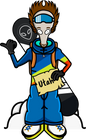 UTAH SNOWBOARD ALIEN
