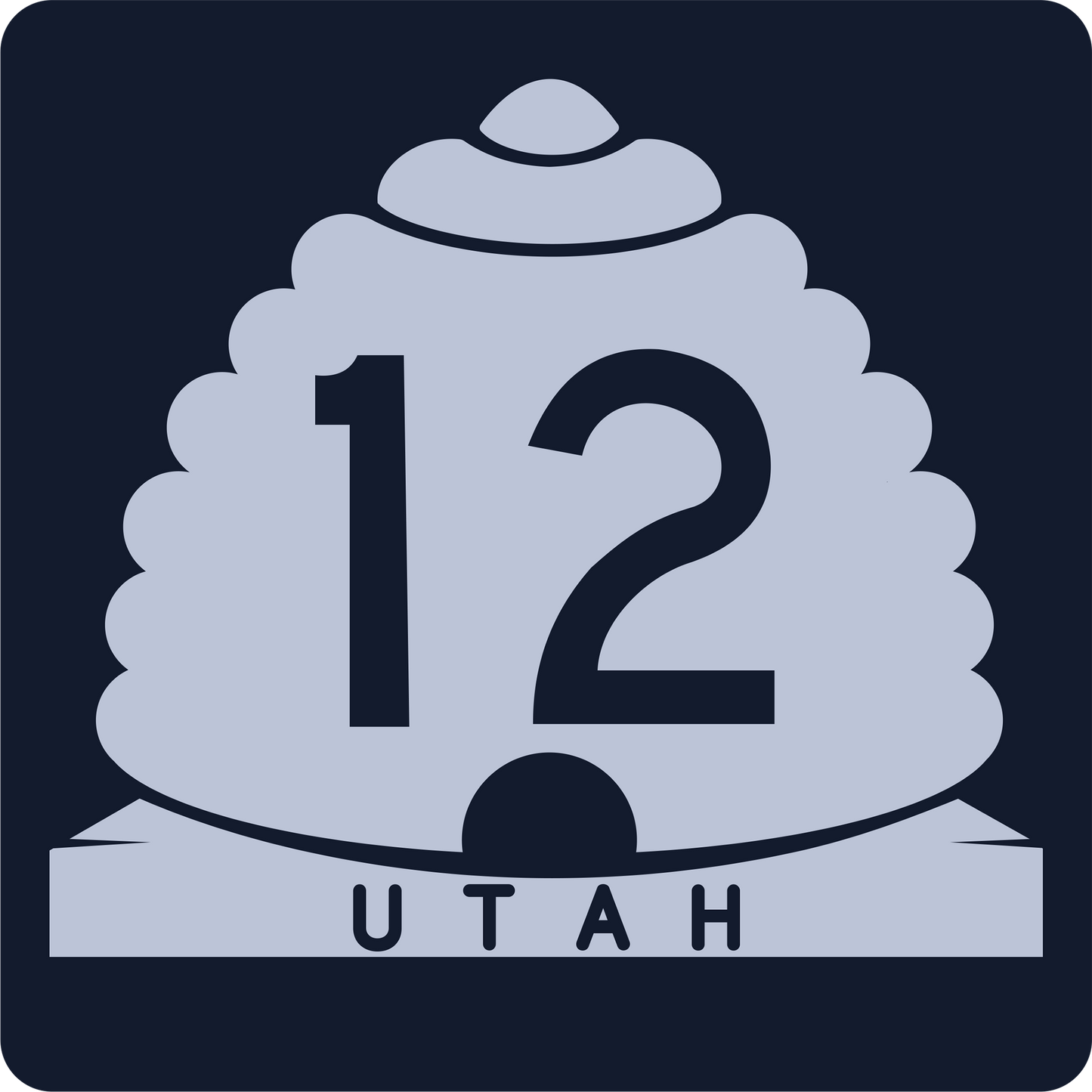 SCENIC BYWAY 12 SIGN