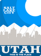 UTAH SALT LAKE CITY WINTER SKYLINE