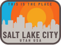 SALT LAKE CITY SKYLINE SUNRISE