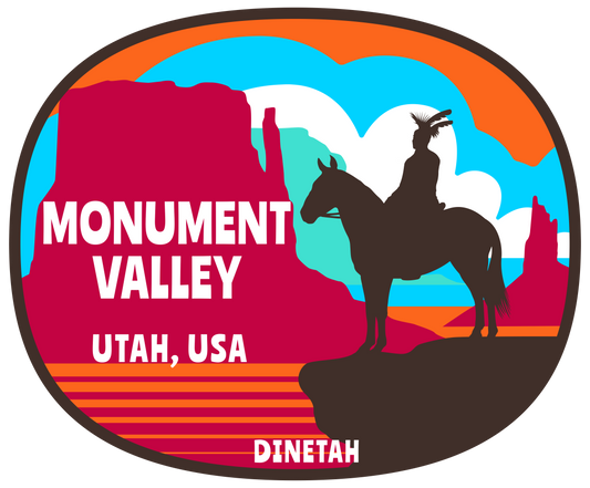 MONUMENT VALLEY NAVAJO HORSEMAN