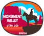 MONUMENT VALLEY NAVAJO HORSEMAN