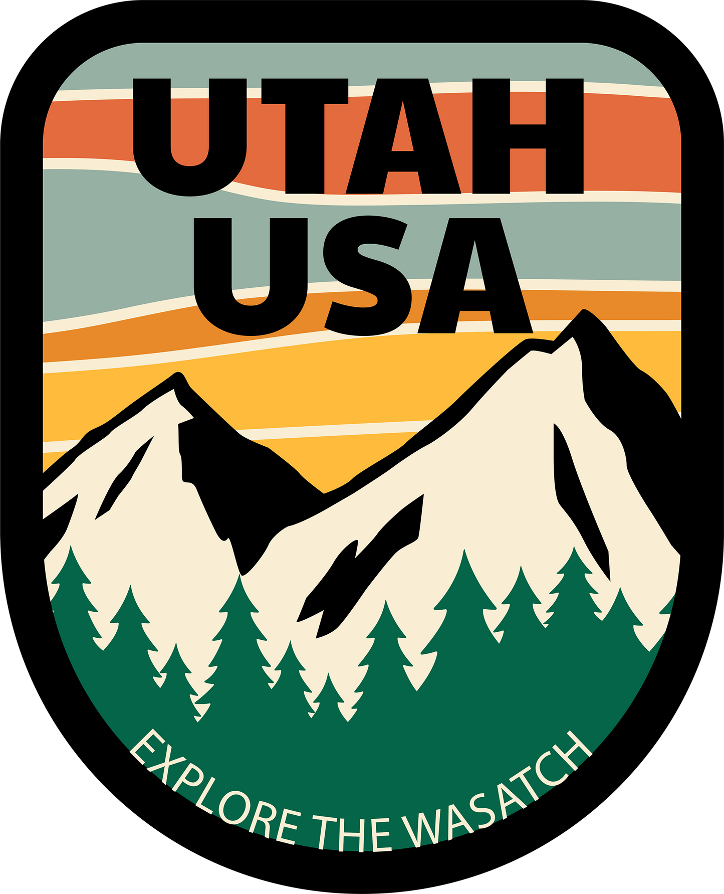 UTAH USA EXPLORE WASATCH