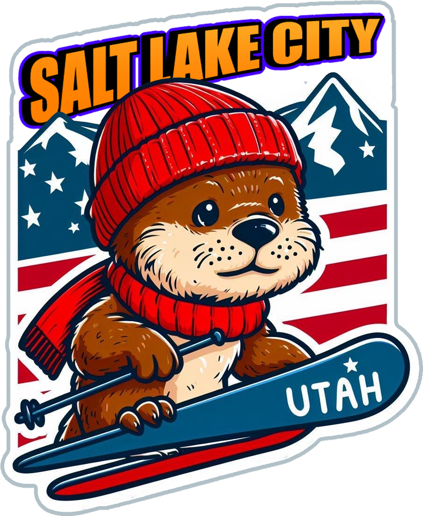 SALT LAKE CITY SKI OTTER