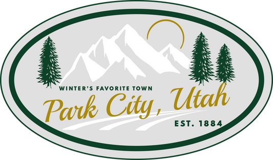 PARK CITY WINTER'S FAVORITE TOWN OVAL