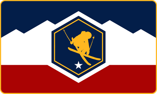 UTAH FLAG EXTREME SKIER