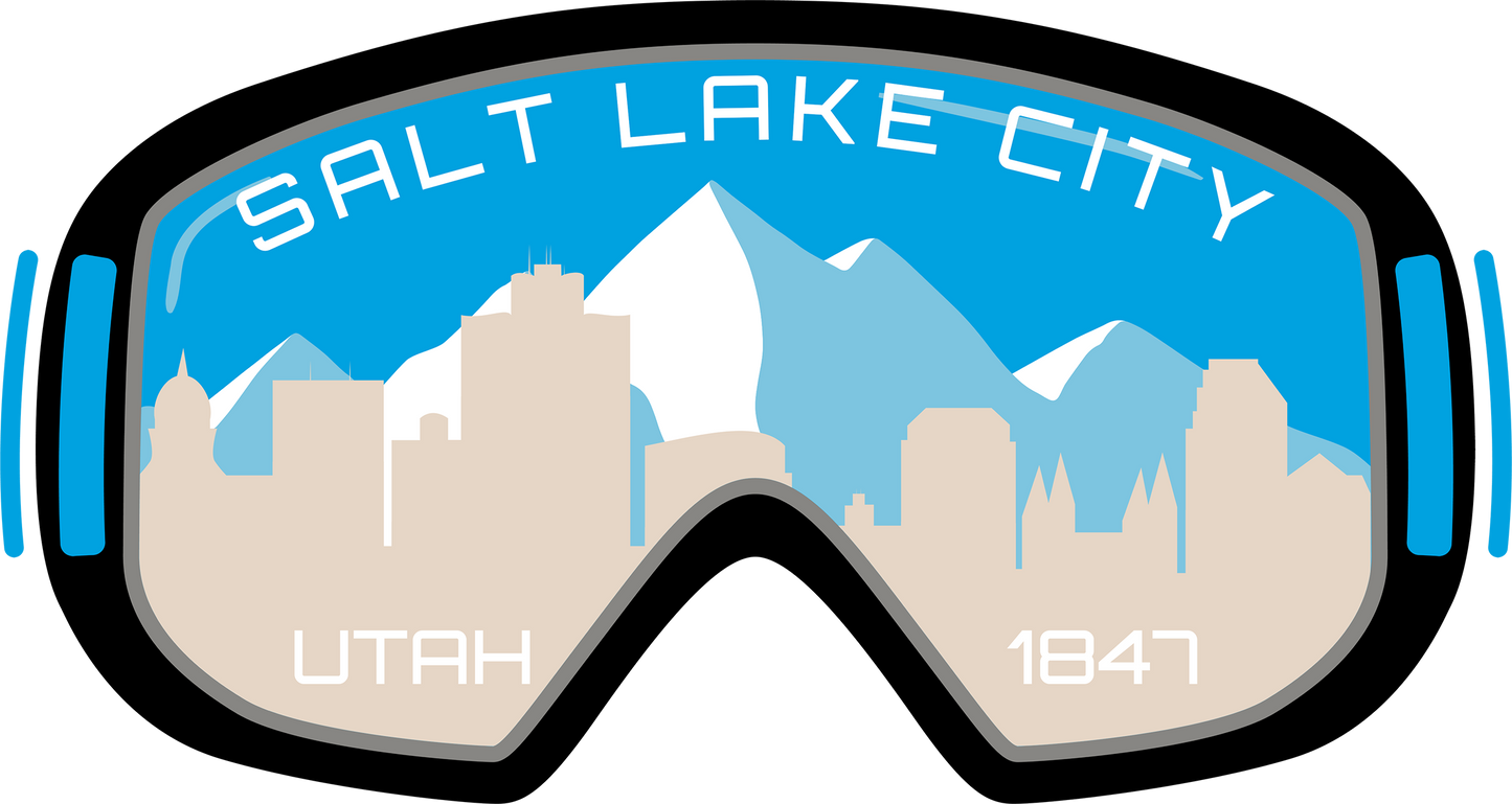 SALT LAKE CITY SKYLINE GOGGLES