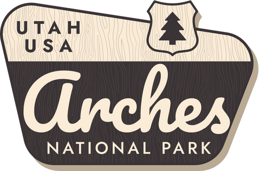 ARCHES NATIONAL PARK SIGN