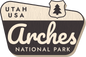 ARCHES NATIONAL PARK SIGN