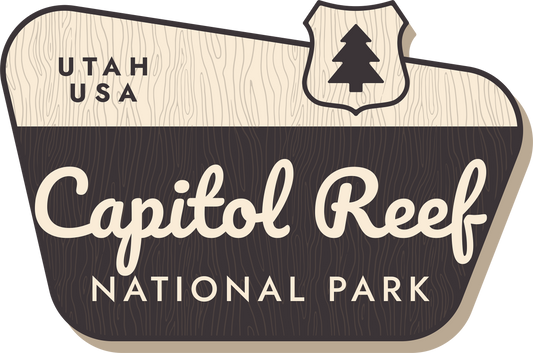 CAPITOL REEF NATIONAL PARK SIGN