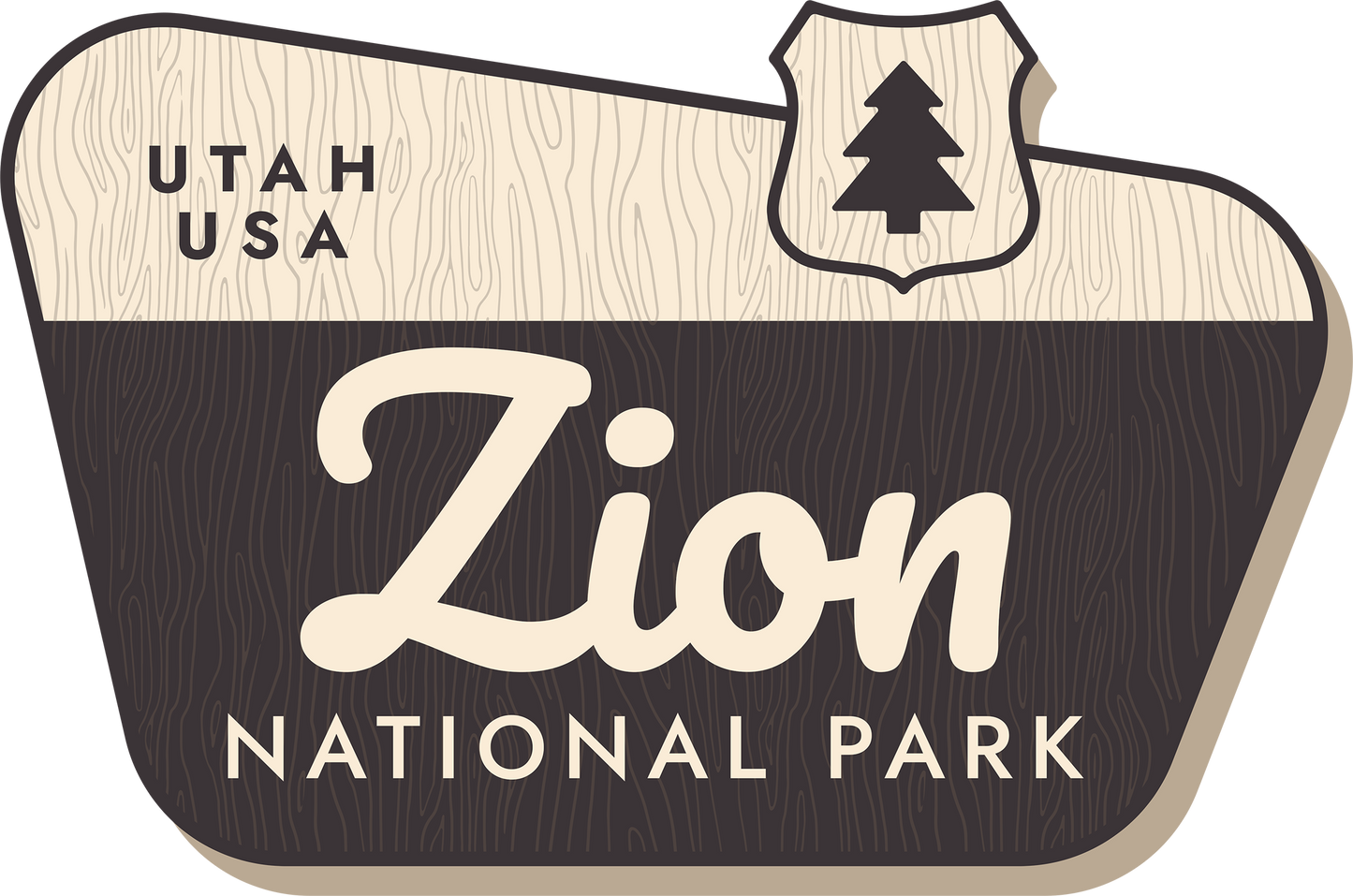 ZION NATIONAL PARK SIGN