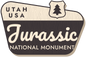 JURASSIC NATIONAL MONUMENT SIGN