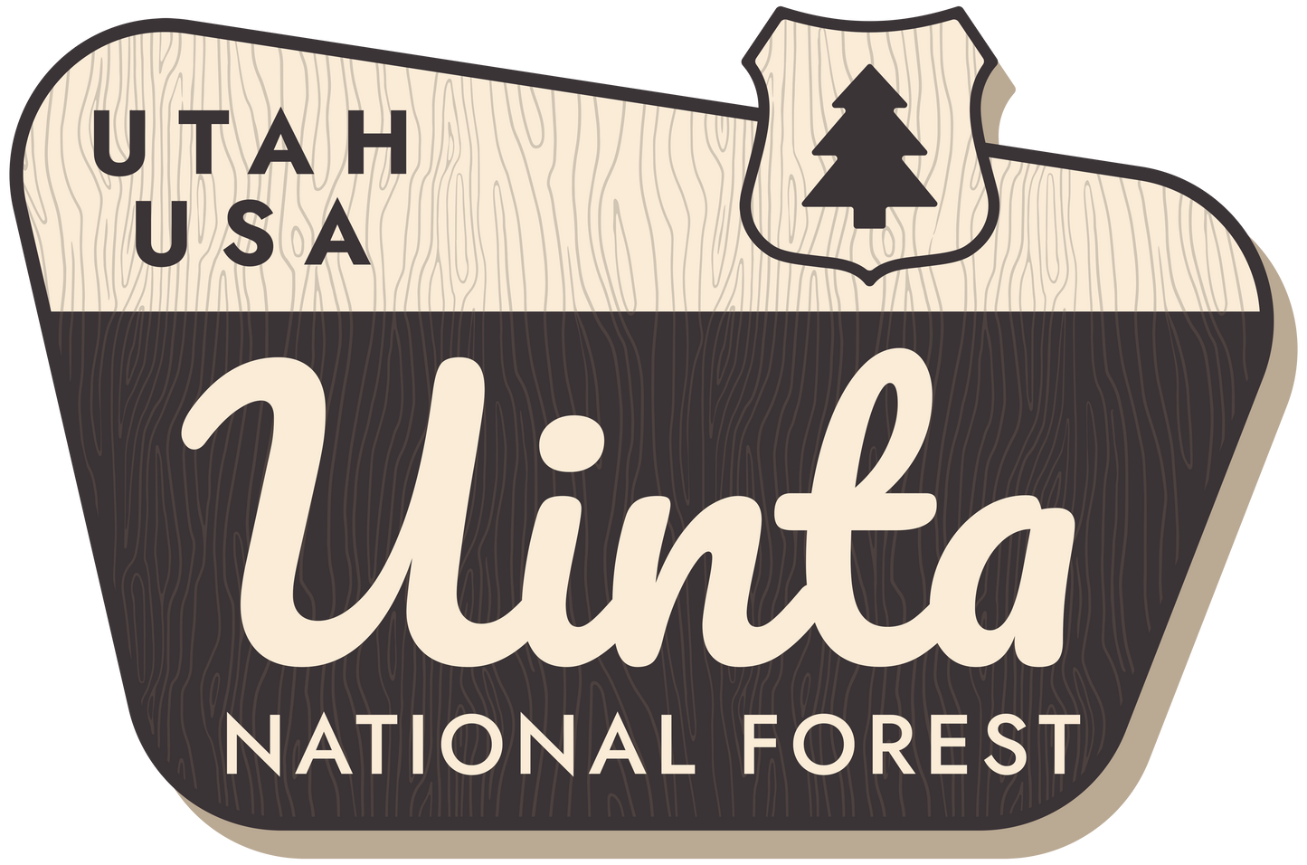 UINTA NATIONAL FOREST SIGN