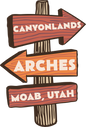 MOAB NATIONAL PARKS SIGN