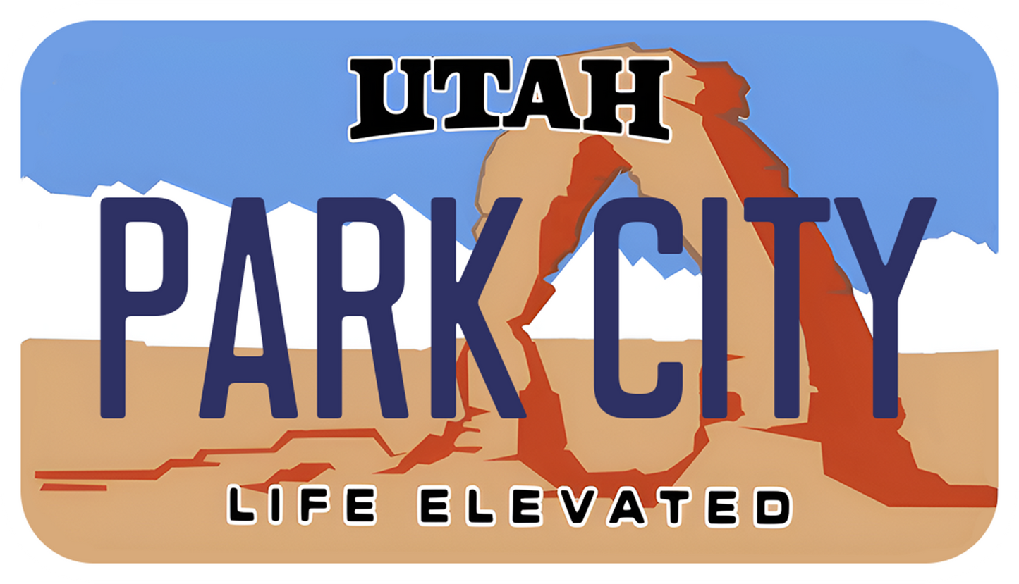 UTAH PARK CITY PLATE