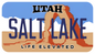 UTAH SALT LAKE PLATE