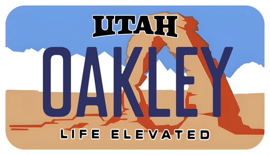 OAKLEY UTAH PLATE