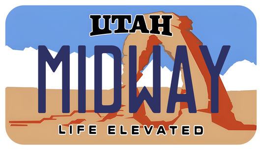 UTAH MIDWAY PLATE