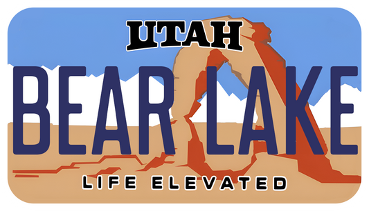 BEAR LAKE UTAH PLATE