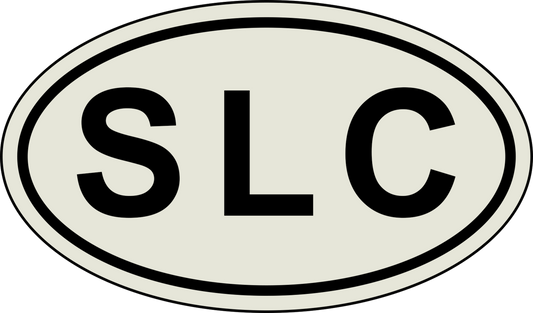 SALT LAKE CITY SLC OVAL