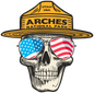 ARCHES NATIONAL PARK RANGER SKULL
