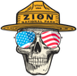 ZION NATIONAL PARK RANGER SKULL