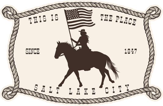SALT LAKE CITY UTAH COWGIRL ROPE