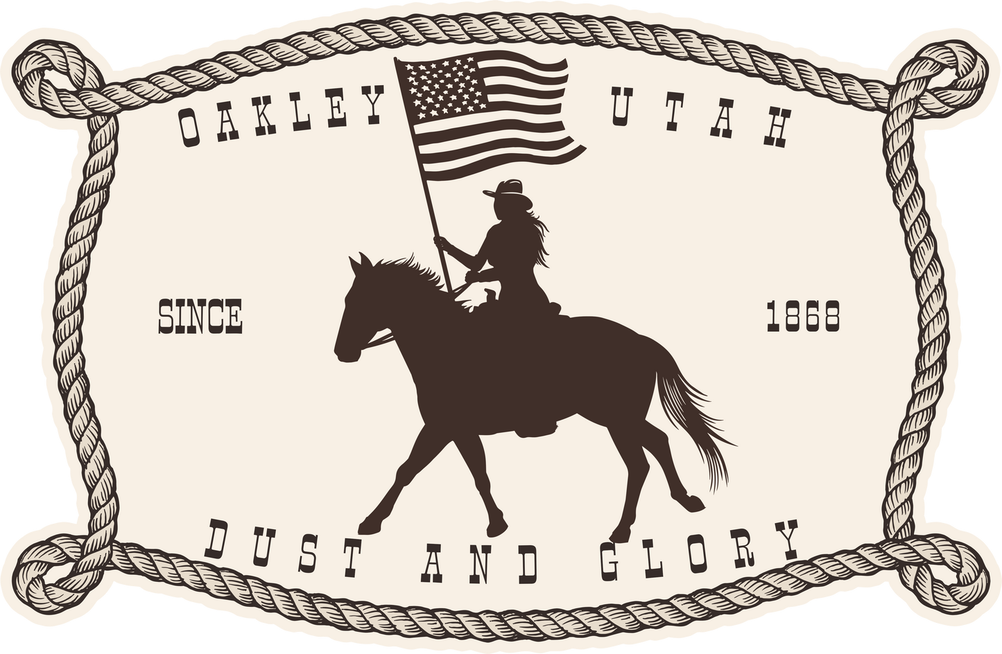 OAKLEY UTAH COWGIRL ROPE